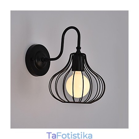 MaxTraditional Classic Rustic Lodge Painting Χαρακτηριστικό για Mini Style Ambient Light Απλίκες τοίχου Φωτιστικό τοίχου