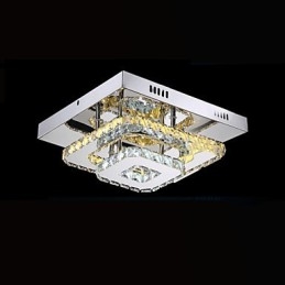 Κρυστάλλινα φωτιστικά οροφής Flush Mount Clear ή Amber K9 για εσωτερικούς χώρους CE