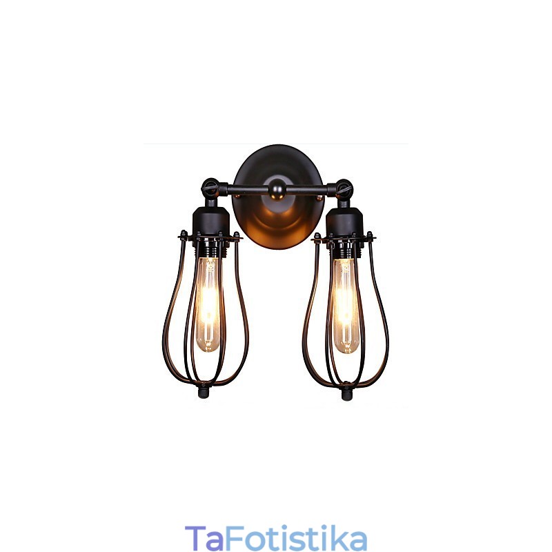 Παραδοσιακό Classic Rustic Lodge Country Painting για Swing Arm Ambient Light Απλίκες τοίχου Φωτιστικό τοίχου