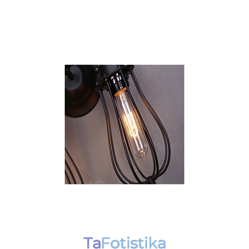 Παραδοσιακό Classic Rustic Lodge Country Painting για Swing Arm Ambient Light Απλίκες τοίχου Φωτιστικό τοίχου