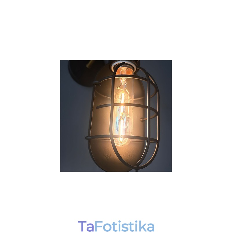 Vintage Μαύρα Μεταλλικά Φωτιστικά Τοίχου Σοφίτα Σαλόνι Τραπεζαρία Διάδρομος Καφέ Μπαρ Μπαρ Επιτοίχιο φωτιστικό