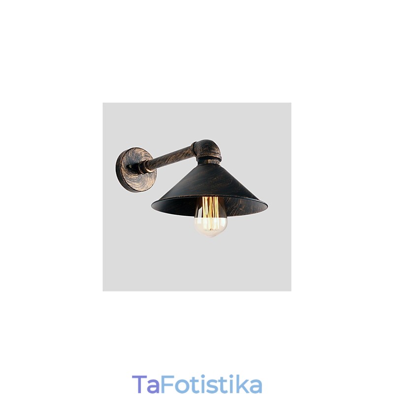 Water Pipe Wall Lights Retro Industrial Style Creative Country Metal Restaurant Cafe Bar Bar Επιτραπέζιες Απλίκες