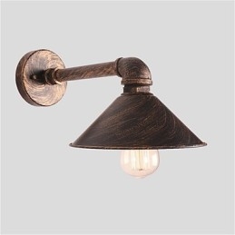 Water Pipe Wall Lights Retro Industrial Style Creative Country Metal Restaurant Cafe Bar Bar Επιτραπέζιες Απλίκες