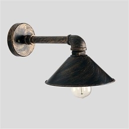 Water Pipe Wall Lights Retro Industrial Style Creative Country Metal Restaurant Cafe Bar Bar Επιτραπέζιες Απλίκες