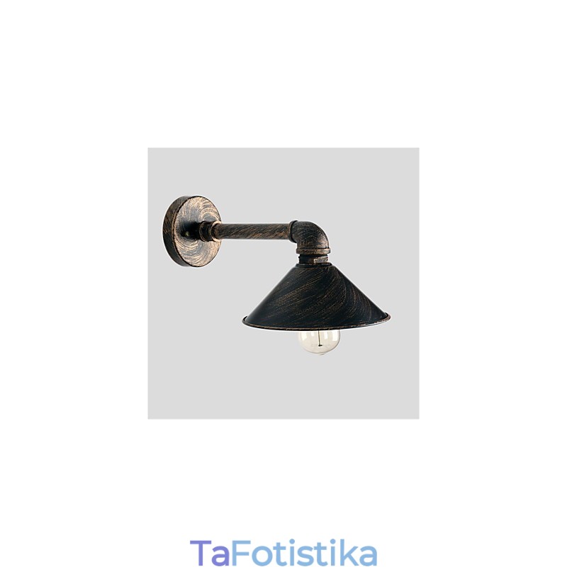 Water Pipe Wall Lights Retro Industrial Style Creative Country Metal Restaurant Cafe Bar Bar Επιτραπέζιες Απλίκες