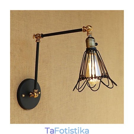 Ρετρό ρουστίκ Lodge Country Painting για Mini Style Swing Arm Ambient Light Swing Ρετρό ρουστίκ Lodge Country Painting για Mini Style Swing Arm Ambient Light Swing