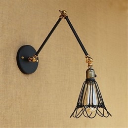 Ρετρό ρουστίκ Lodge Country Painting για Mini Style Swing Arm Ambient Light Swing