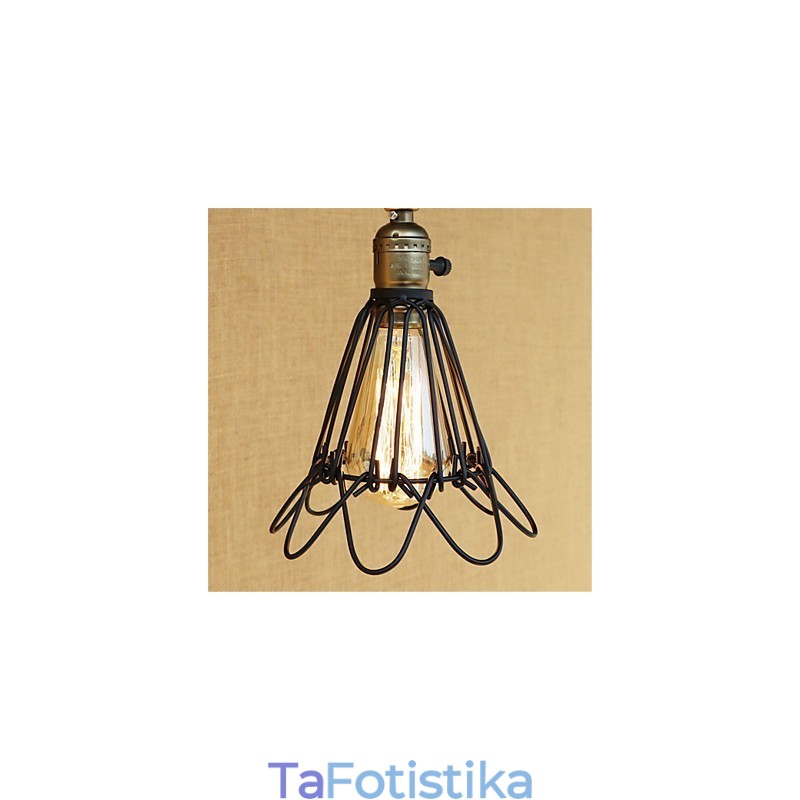 Ρετρό ρουστίκ Lodge Country Painting για Mini Style Swing Arm Ambient Light Swing