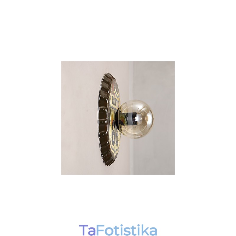 Παραδοσιακό Classic Rustic Lodge Country Painting Χαρακτηριστικό για Mini Style Ambient Light Απλίκες τοίχου Φωτιστικό τοίχου