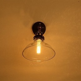 Μοντέρνο παραδοσιακό παραδοσιακό κλασικό ρουστίκ καταφύγιο Country Ηλεκτροεπικαλυμμένο χαρακτηριστικό για απλίκες τοίχου Downlight
