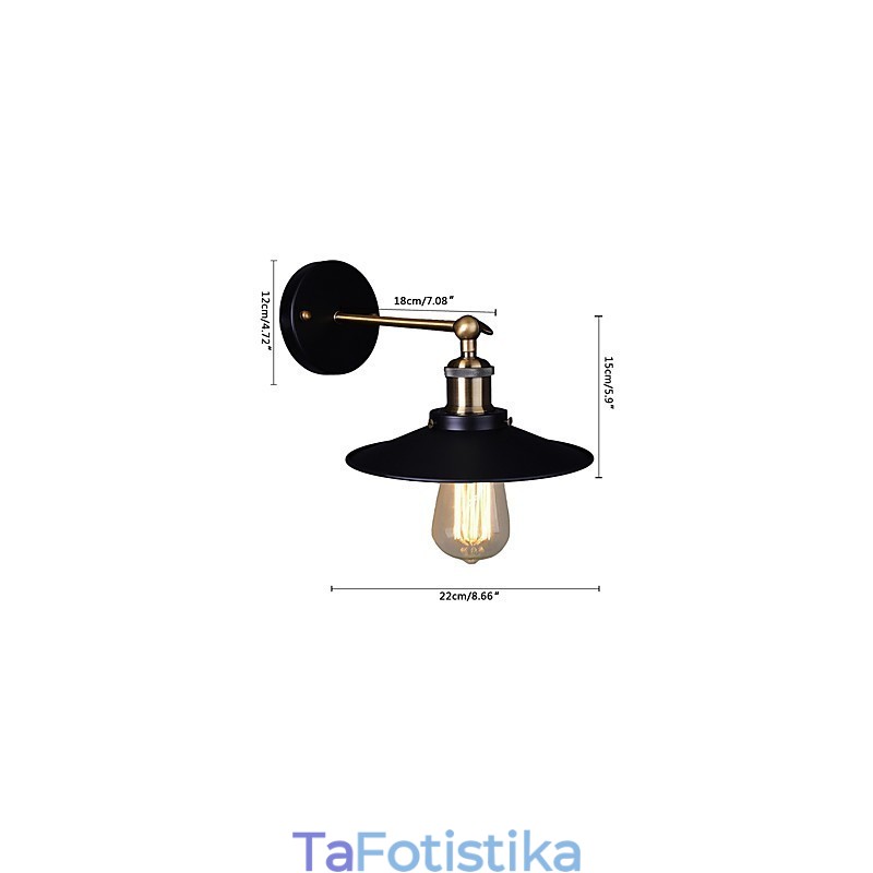 Φωτιστικό τοίχου Loft Vintage Φωτιστικό τοίχου Lamparas Βιομηχανικό Φωτιστικό Φωτιστικό για Σαλόνι Υπνοδωμάτιο οικιακά φωτιστικά