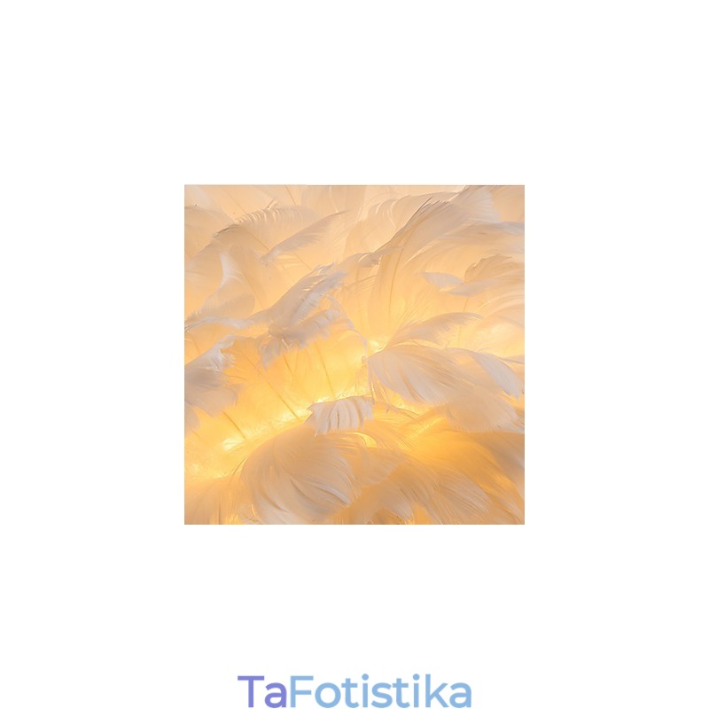 Πουπουλένια Φωτιστικά Τοίχου Μοντέρνο Σύγχρονο Υπνοδωμάτιο Ξενοδοχείο Απλίκες τοίχου E14