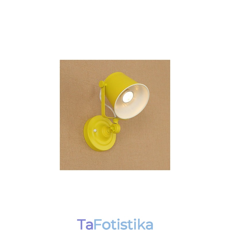 Βαμμένο ατσάλινο φωτιστικό τοίχου Dumb Black American Coffee διακόσμηση Ρετρό Φωτιστικό τοίχου Φωτιστικό Φωτόσπαθο στον τοίχο