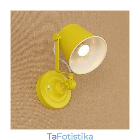 Βαμμένο ατσάλινο φωτιστικό τοίχου Dumb Black American Coffee διακόσμηση Ρετρό Φωτιστικό τοίχου Φωτιστικό Φωτόσπαθο στον τοίχο