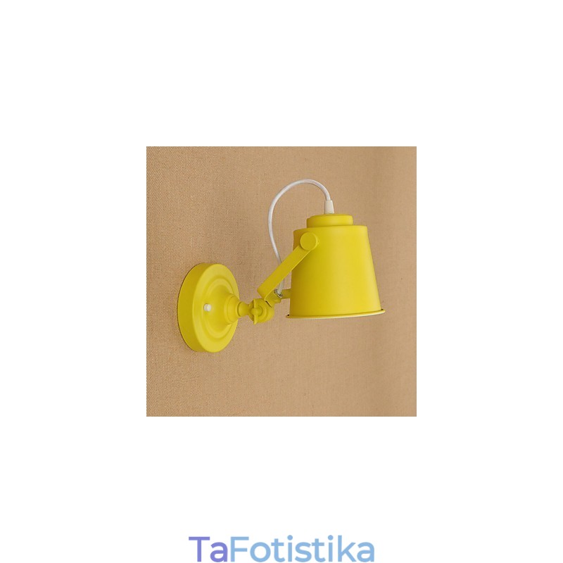 Βαμμένο ατσάλινο φωτιστικό τοίχου Dumb Black American Coffee διακόσμηση Ρετρό Φωτιστικό τοίχου Φωτιστικό Φωτόσπαθο στον τοίχο