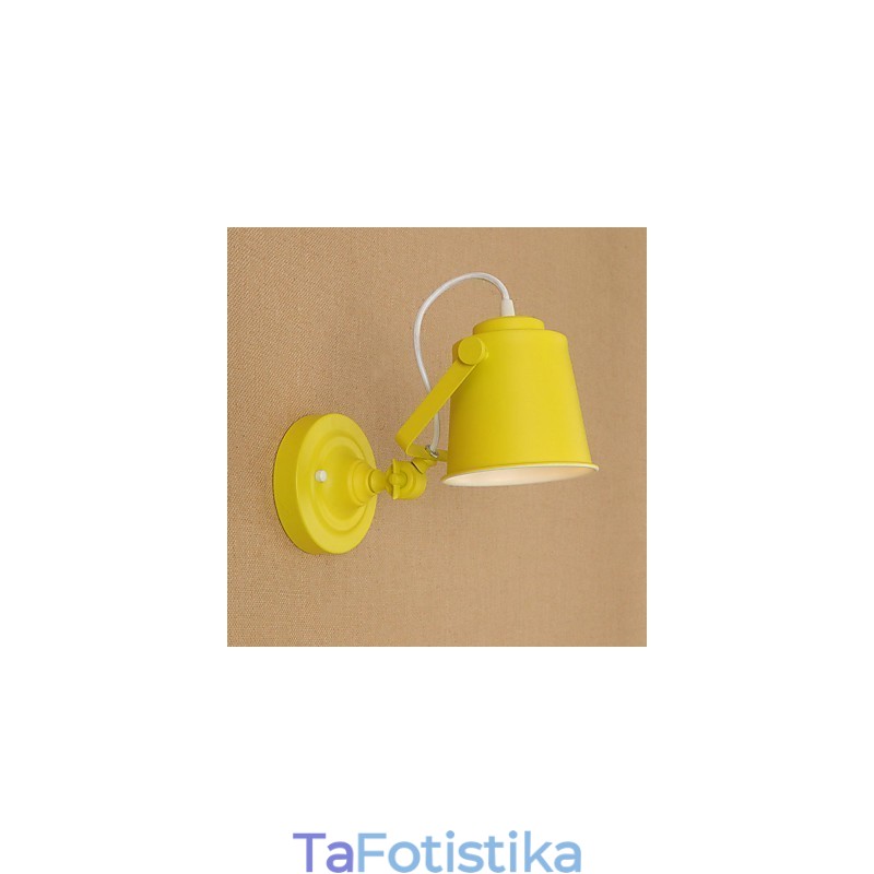 Βαμμένο ατσάλινο φωτιστικό τοίχου Dumb Black American Coffee διακόσμηση Ρετρό Φωτιστικό τοίχου Φωτιστικό Φωτόσπαθο στον τοίχο