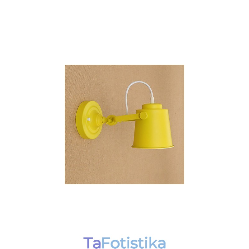 Βαμμένο ατσάλινο φωτιστικό τοίχου Dumb Black American Coffee διακόσμηση Ρετρό Φωτιστικό τοίχου Φωτιστικό Φωτόσπαθο στον τοίχο