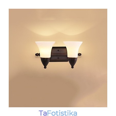 Rustic Lodge Black Oxide Finish Χαρακτηριστικό για προστασία ματιών Απλίκες τοίχου από φως περιβάλλοντος φωτός τοίχου Rustic Lodge Black Oxide Finish Χαρακτηριστικό για προστασία ματιών Απλίκες τοίχου από φως περιβάλλοντος φωτός τοίχου