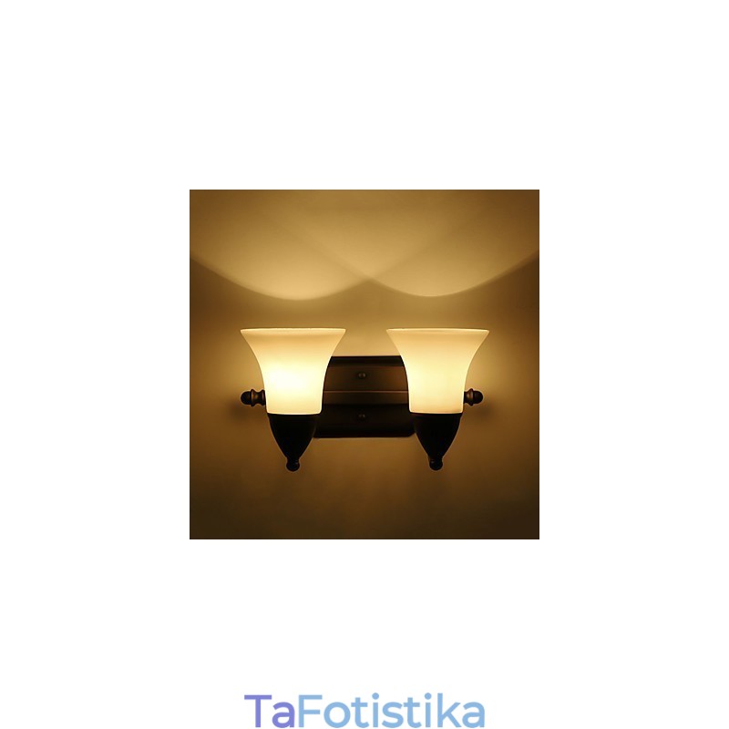 Rustic Lodge Black Oxide Finish Χαρακτηριστικό για προστασία ματιών Απλίκες τοίχου από φως περιβάλλοντος φωτός τοίχου
