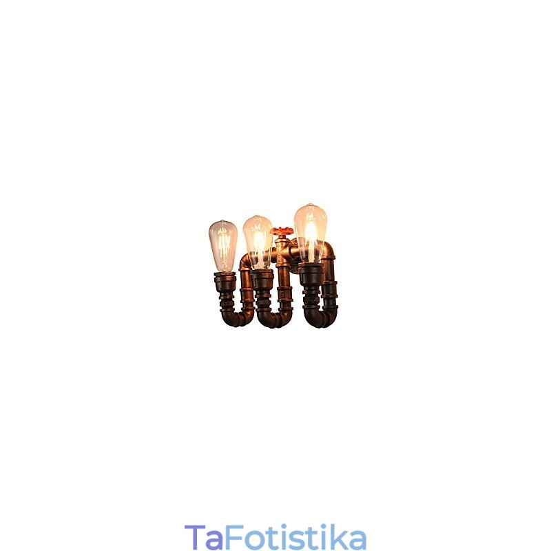 Rustic Lodge Παραδοσιακό Κλασικό Αντίκες Μπρούτζινο Χαρακτηριστικό για Φωτιστικά Περιβάλλοντος Φωτιστικά Τοίχου Φωτιστικό Τοίχου