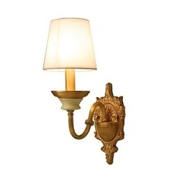Απλό Country Traditional Classic Brass χαρακτηριστικό για Mini Style Uplight Απλίκες τοίχου Φωτιστικό τοίχου