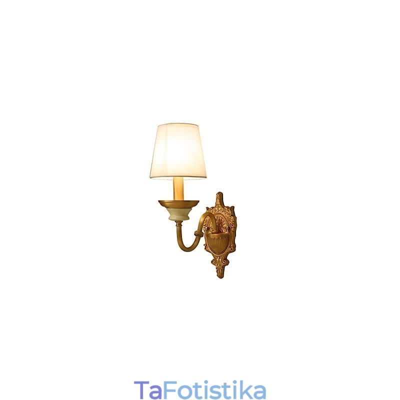 Απλό Country Traditional Classic Brass χαρακτηριστικό για Mini Style Uplight Απλίκες τοίχου Φωτιστικό τοίχου