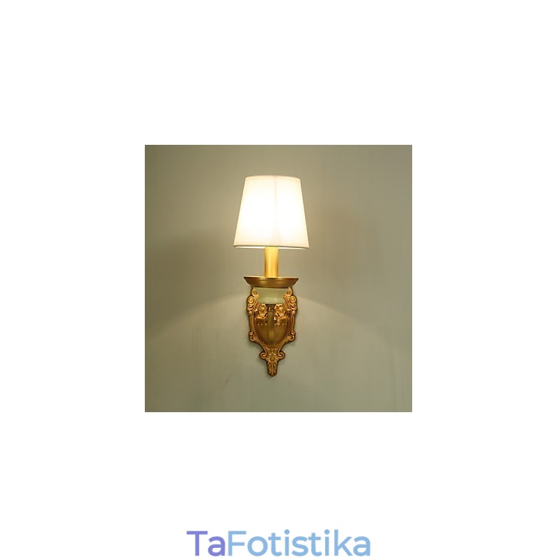 Απλό Country Traditional Classic Brass χαρακτηριστικό για Mini Style Uplight Απλίκες τοίχου Φωτιστικό τοίχου