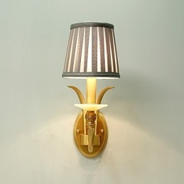 Απλό Country Traditional Classic Brass χαρακτηριστικό για Mini Style Uplight Απλίκες τοίχου Φωτιστικό τοίχου