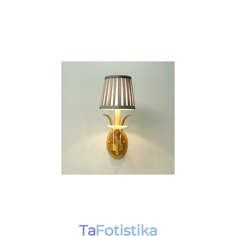Απλό Country Traditional Classic Brass χαρακτηριστικό για Mini Style Uplight Απλίκες τοίχου Φωτιστικό τοίχου