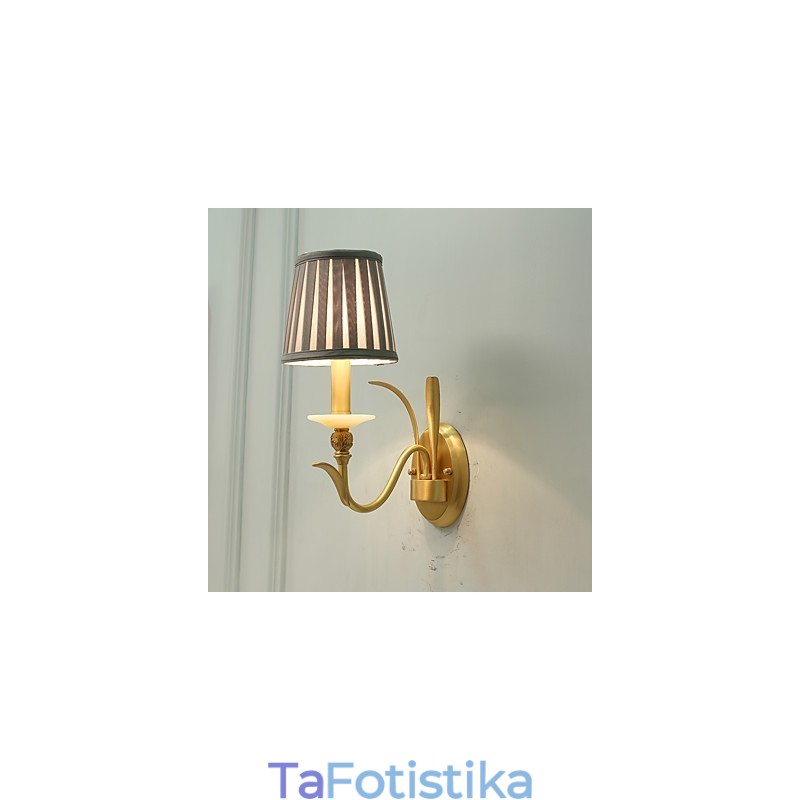 Απλό Country Traditional Classic Brass χαρακτηριστικό για Mini Style Uplight Απλίκες τοίχου Φωτιστικό τοίχου