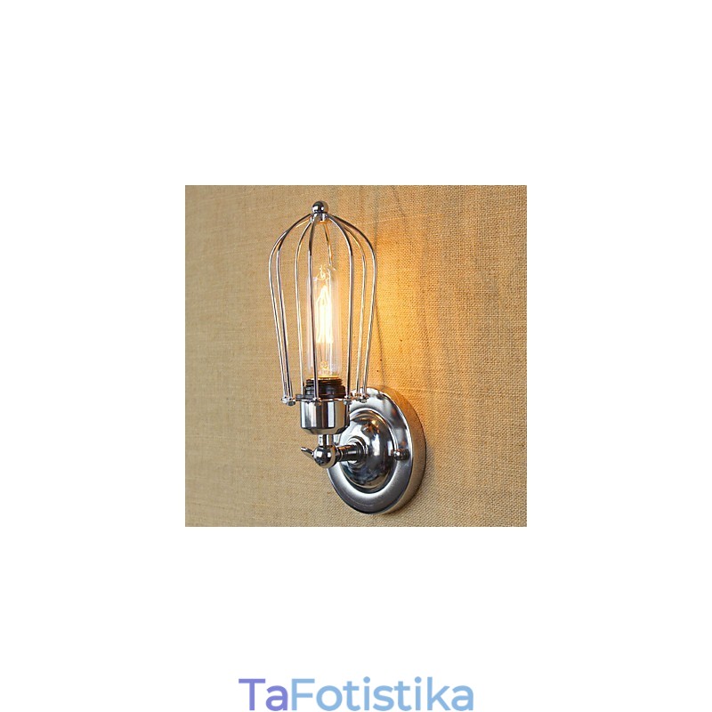 Απλή Vintage Country Retro Electroplate για απλίκες τοίχου με ελαφρύ περιβάλλον Mini Style