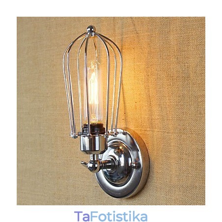 Απλή Vintage Country Retro Electroplate για απλίκες τοίχου με ελαφρύ περιβάλλον Mini Style Απλή Vintage Country Retro Electroplate για απλίκες τοίχου με ελαφρύ περιβάλλον Mini Style