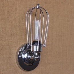 Απλή Vintage Country Retro Electroplate για απλίκες τοίχου με ελαφρύ περιβάλλον Mini Style