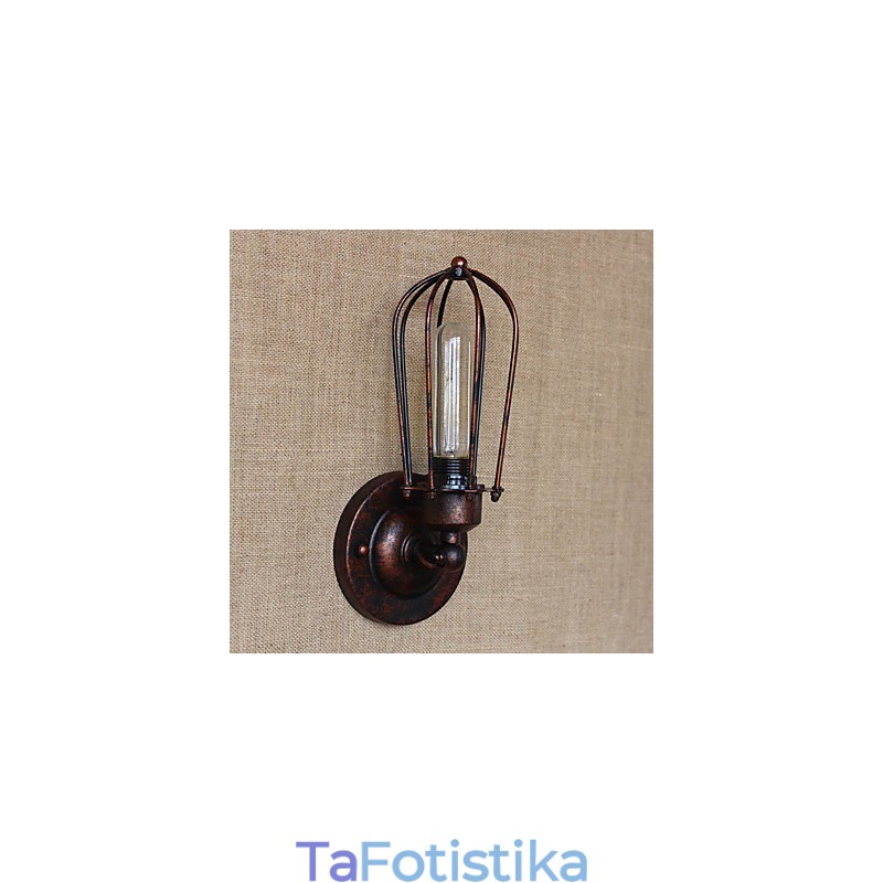 Απλή Vintage Country Retro Electroplate για απλίκες τοίχου με ελαφρύ περιβάλλον Mini Style