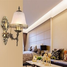 Vintage ηλεκτρολυμένη λειτουργία Downlight απλίκες τοίχου Φωτιστικό τοίχου
