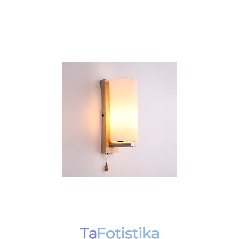 Καινοτομία Country για Mini Style Eye Protection Απλίκες τοίχου με φωτισμό περιβάλλοντος Ξύλινο φωτιστικό κρεβατοκάμαρας