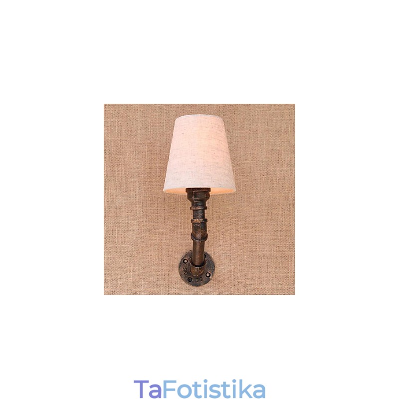 Rustic Lodge Brass Χαρακτηριστικό για Απλίκες Τοίχου Περιβάλλοντος Φωτιστικό τοίχου