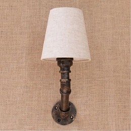 Rustic Lodge Brass Χαρακτηριστικό για Απλίκες Τοίχου Περιβάλλοντος Φωτιστικό τοίχου