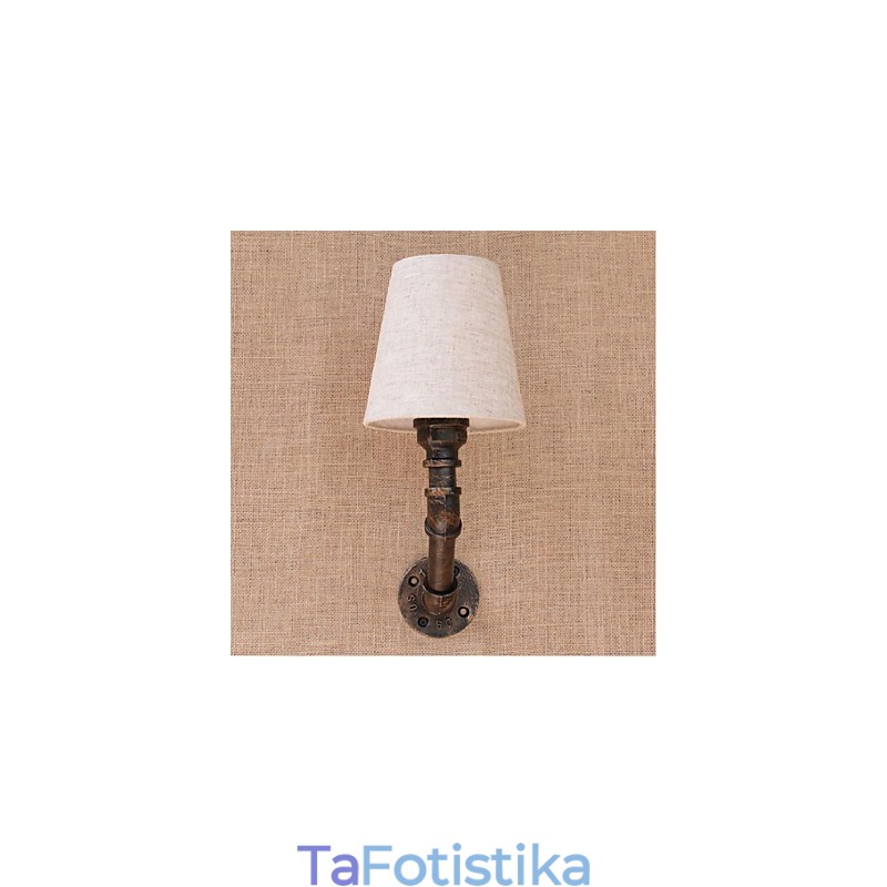 Rustic Lodge Brass Χαρακτηριστικό για Απλίκες Τοίχου Περιβάλλοντος Φωτιστικό τοίχου