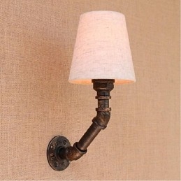 Rustic Lodge Brass Χαρακτηριστικό για Απλίκες Τοίχου Περιβάλλοντος Φωτιστικό τοίχου