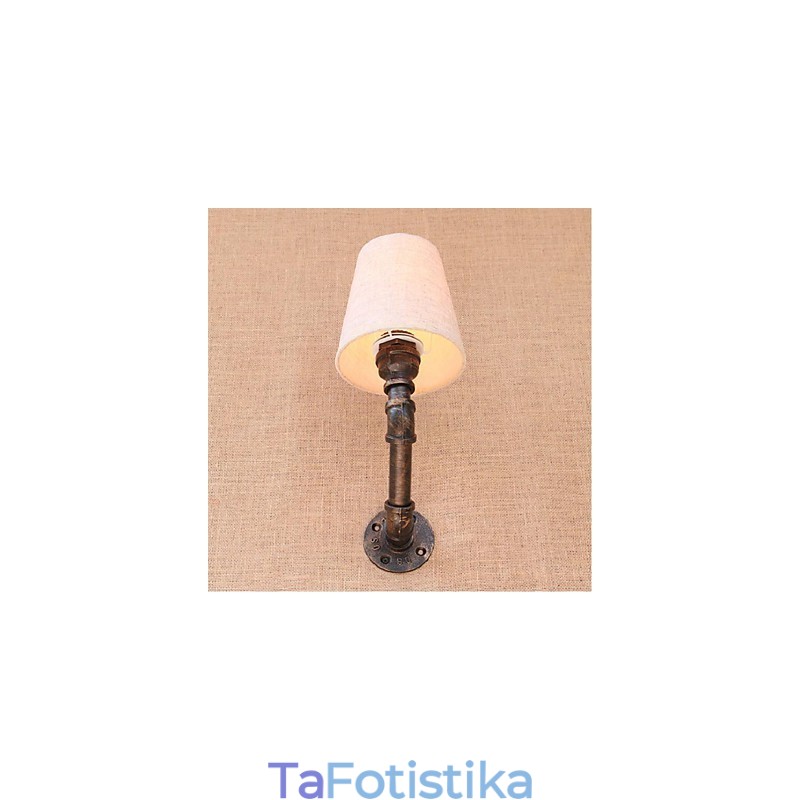 Rustic Lodge Brass Χαρακτηριστικό για Απλίκες Τοίχου Περιβάλλοντος Φωτιστικό τοίχου