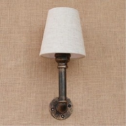 Rustic Lodge Brass Χαρακτηριστικό για Απλίκες Τοίχου Περιβάλλοντος Φωτιστικό τοίχου