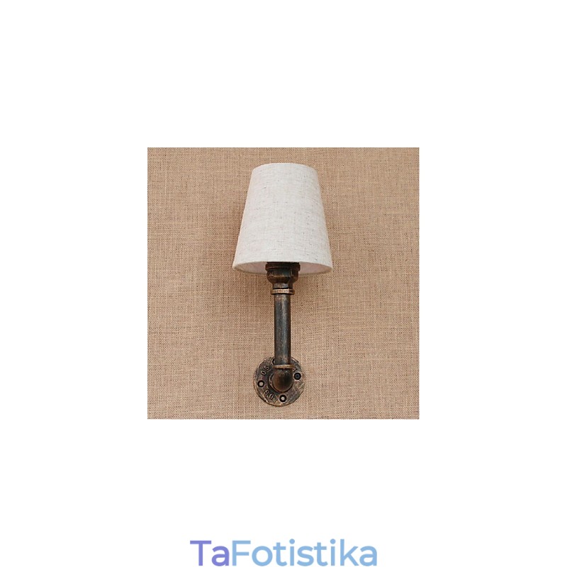 Rustic Lodge Brass Χαρακτηριστικό για Απλίκες Τοίχου Περιβάλλοντος Φωτιστικό τοίχου