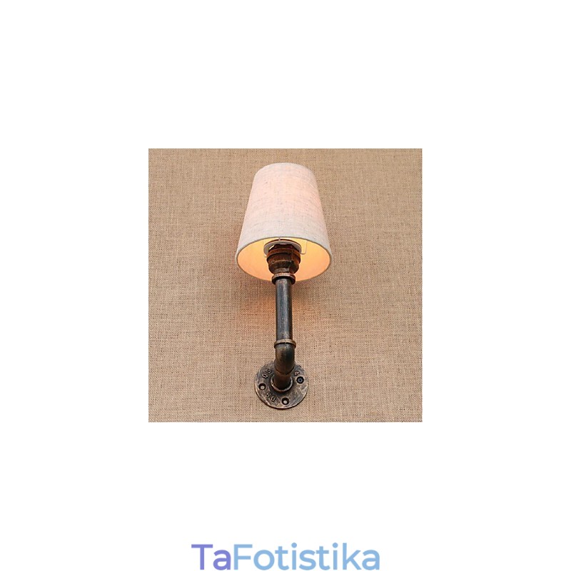 Rustic Lodge Brass Χαρακτηριστικό για Απλίκες Τοίχου Περιβάλλοντος Φωτιστικό τοίχου