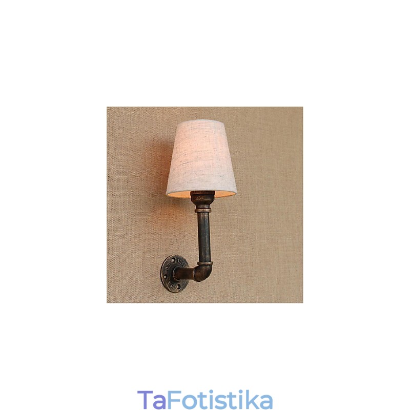 Rustic Lodge Brass Χαρακτηριστικό για Απλίκες Τοίχου Περιβάλλοντος Φωτιστικό τοίχου