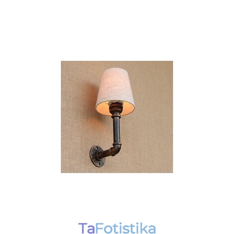Rustic Lodge Brass Χαρακτηριστικό για Απλίκες Τοίχου Περιβάλλοντος Φωτιστικό τοίχου