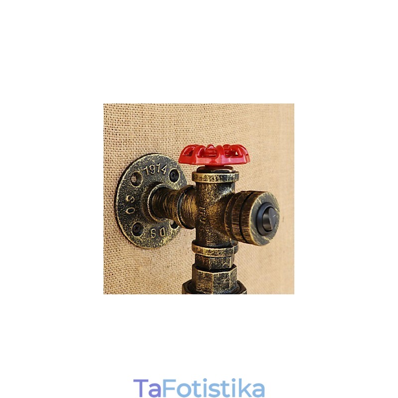 Διακόπτης τοίχου με Φωτιστικό τοίχου μπουκαλιού σωλήνα νερού