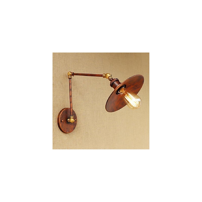 Μακρύ μπράτσο Μισοσκουριασμένο Industrial Retro Nostalgic Πτυσσόμενες Πτυσσόμενες Απλίκες Τοίχου Φωτιστικό τοίχου