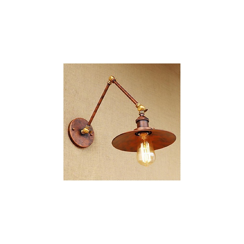 Μακρύ μπράτσο Μισοσκουριασμένο Industrial Retro Nostalgic Πτυσσόμενες Πτυσσόμενες Απλίκες Τοίχου Φωτιστικό τοίχου