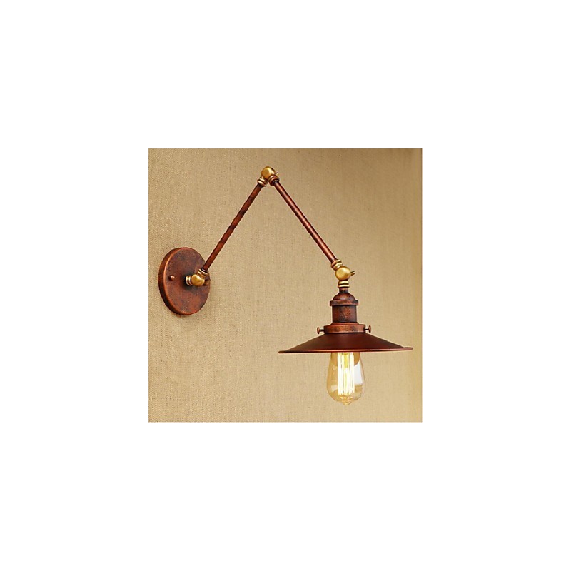 Μακρύ μπράτσο Μισοσκουριασμένο Industrial Retro Nostalgic Πτυσσόμενες Πτυσσόμενες Απλίκες Τοίχου Φωτιστικό τοίχου